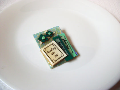Lucinda Vintage Book Pins, Reading For ALL Lucinda Book Pins 102320