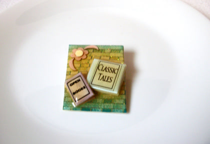 Lucinda Vintage Book Pins, Classic Tales Lucinda Book Pins 102320