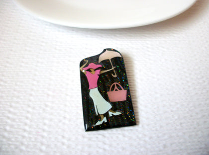 Vintage Lucinda Woman Pins Dancing In The Rain Lucinda Pins 102320