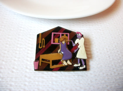 Vintage Lucinda Pins Medical Woman Pins By Lucinda 102420