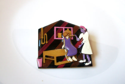 Vintage Lucinda Pins Medical Woman Pins By Lucinda 102420