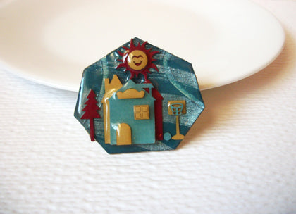 Vintage Lucinda House Pins Blue Cottage House Pins By Lucinda 102420