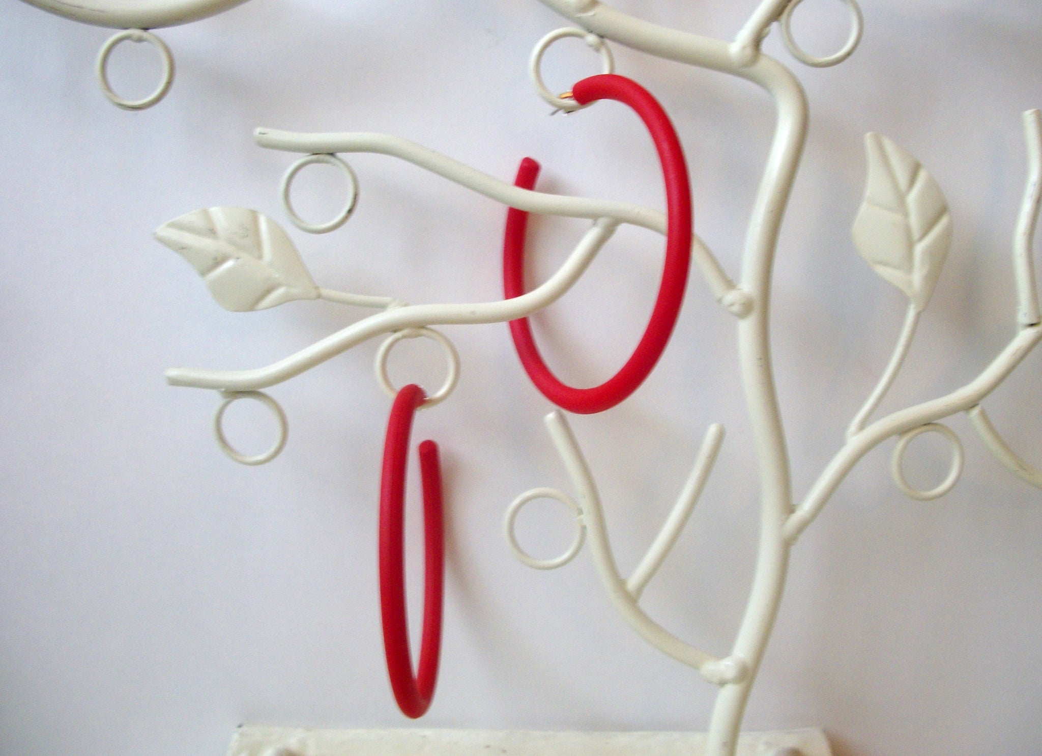 Susan Red Big Hoop Earrings, Acetate Earrings, Resin Earrings, Acrylic, Statement Earrings S14