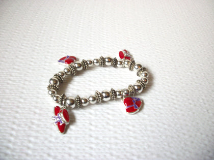 Vintage Red Hat Society Bracelet 102520