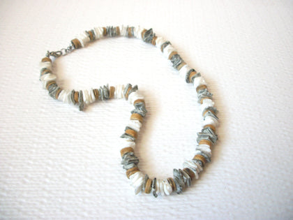 Vintage Organic Natural Puka Necklace 102520