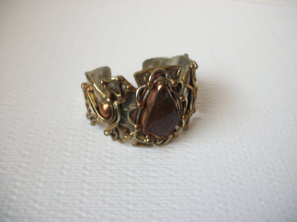 Vintage Mad Woman JASPER Stone Cuff Bracelet 102720