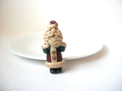 Vintage Thicker Santa Brooch Pin 102620