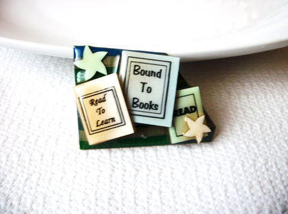 RARE Lucinda Book Pins 3D Effect Pins By Lucinda Hand made Lucinda Book Pins 71816