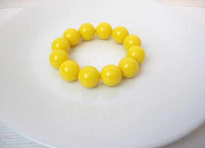 Retro Yellow Bracelet 102720