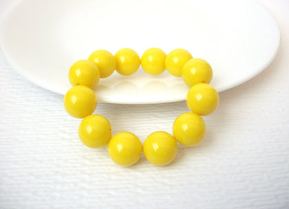 Retro Yellow Bracelet 102720