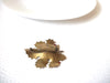Vintage Enameled Maple Leaf Brooch Pin 102720
