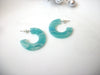 Rosie Baby Blue Tortoise Earrings, Tortoise Shell Earrings, Tortoise Statement Earrings, Acetate Earrings, Lightweight Resin Earrings S32