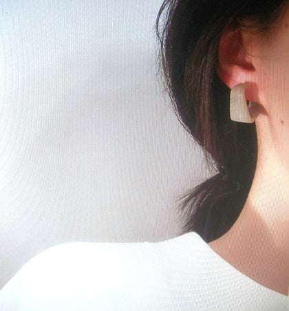 Klara Gray Tortoise Earrings, Tortoise Shell Earrings, Tortoise Statement Earrings, Acetate Earrings, Lightweight Resin Earrings S32