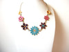 Retro Flower Necklace 102820