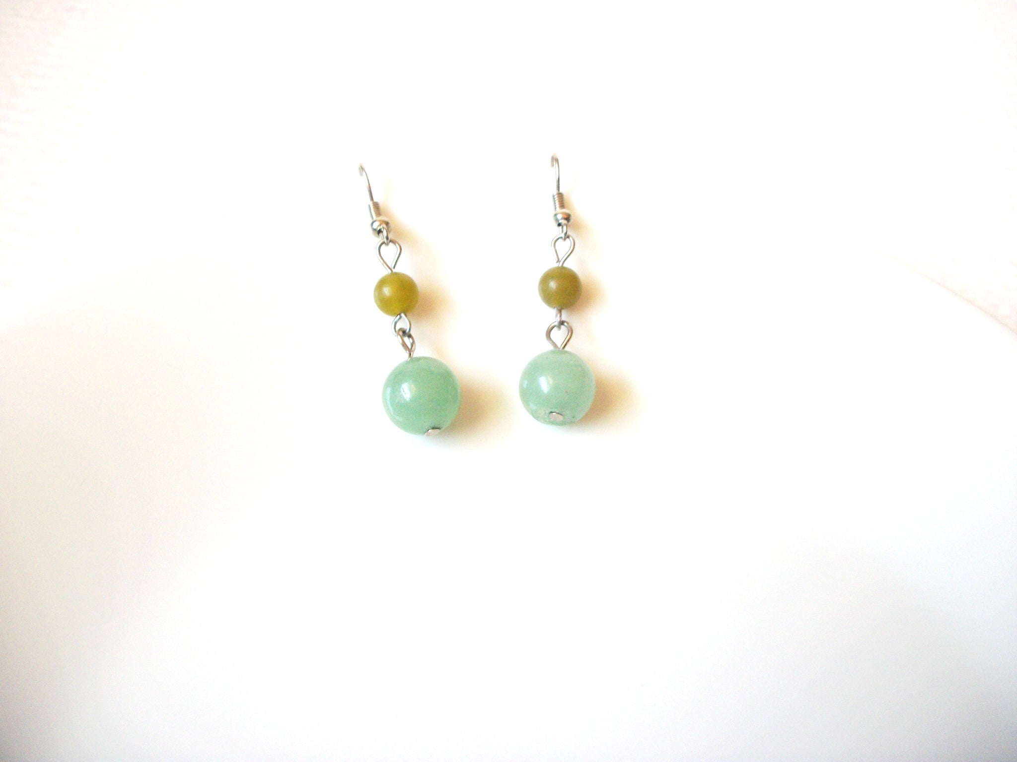 Vintage JADE Dangle Earrings 102820