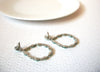 Bohemian Sage Green Dangle Earrings 103020