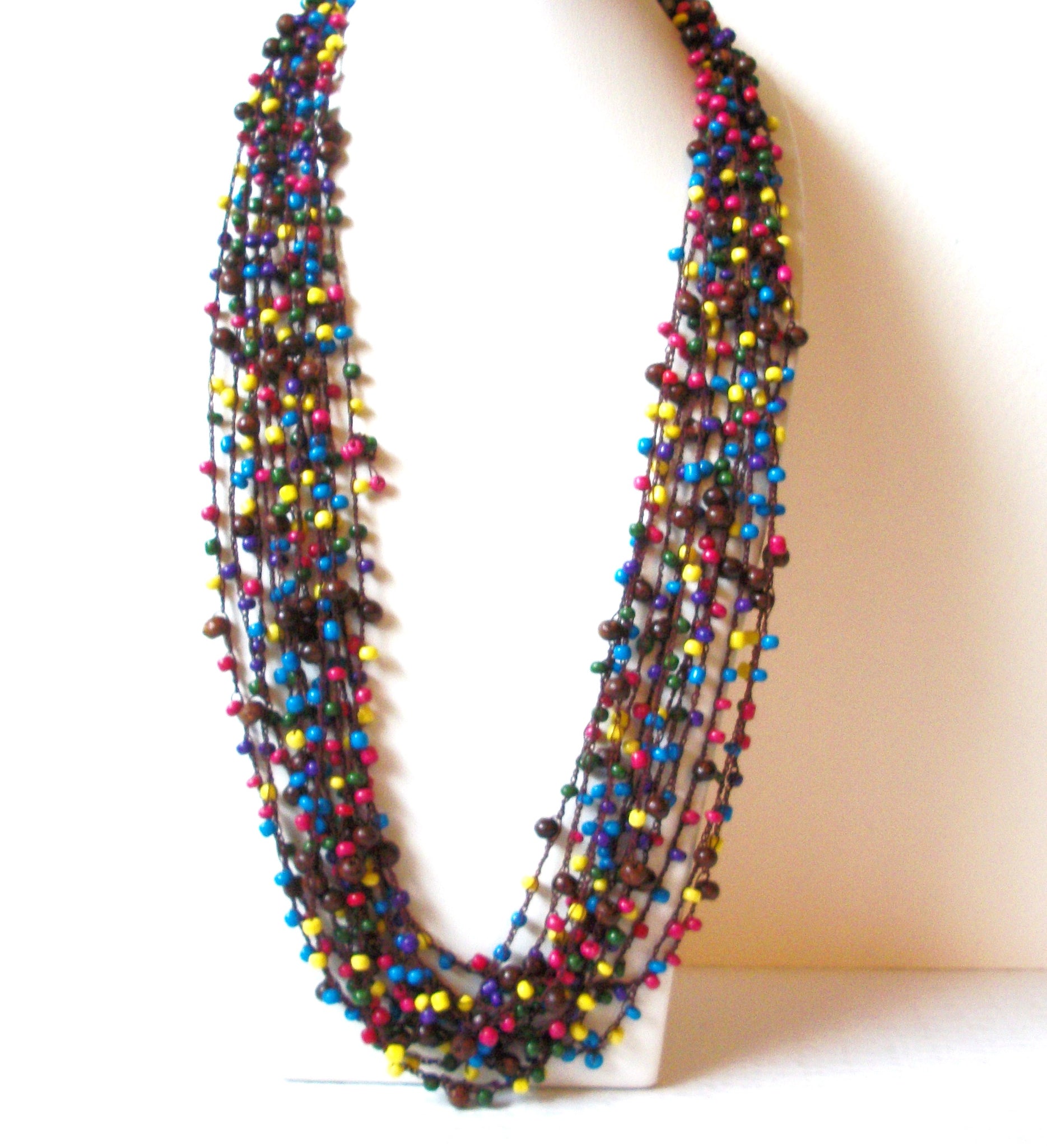 Vintage Colorful Necklace 103020