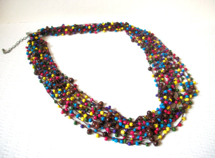 Vintage Colorful Necklace 103020