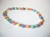 Vintage Pastel Lucite Necklace 110220