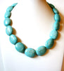 Vintage Southwestern Turquoise Stones Necklace 103020