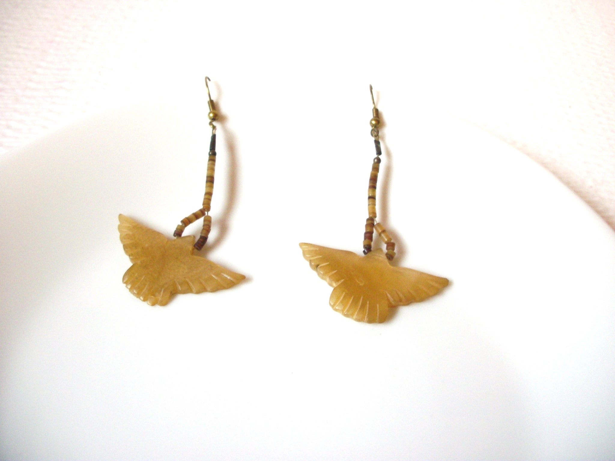 Vintage Native American Eagle Earrings 103020