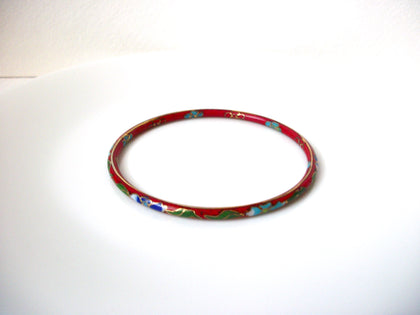 Vintage Thinner Cloisonne Bangle Bracelet 110120