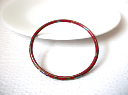 Vintage Thinner Cloisonne Bangle Bracelet 110120
