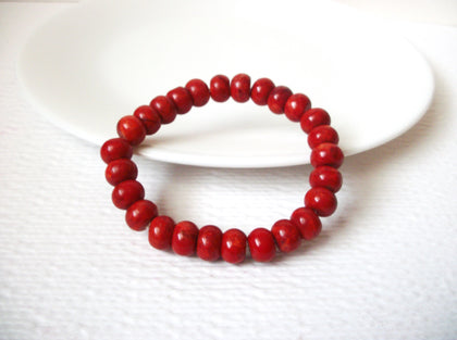 Polished Paprika Red Stone Bracelet 103020