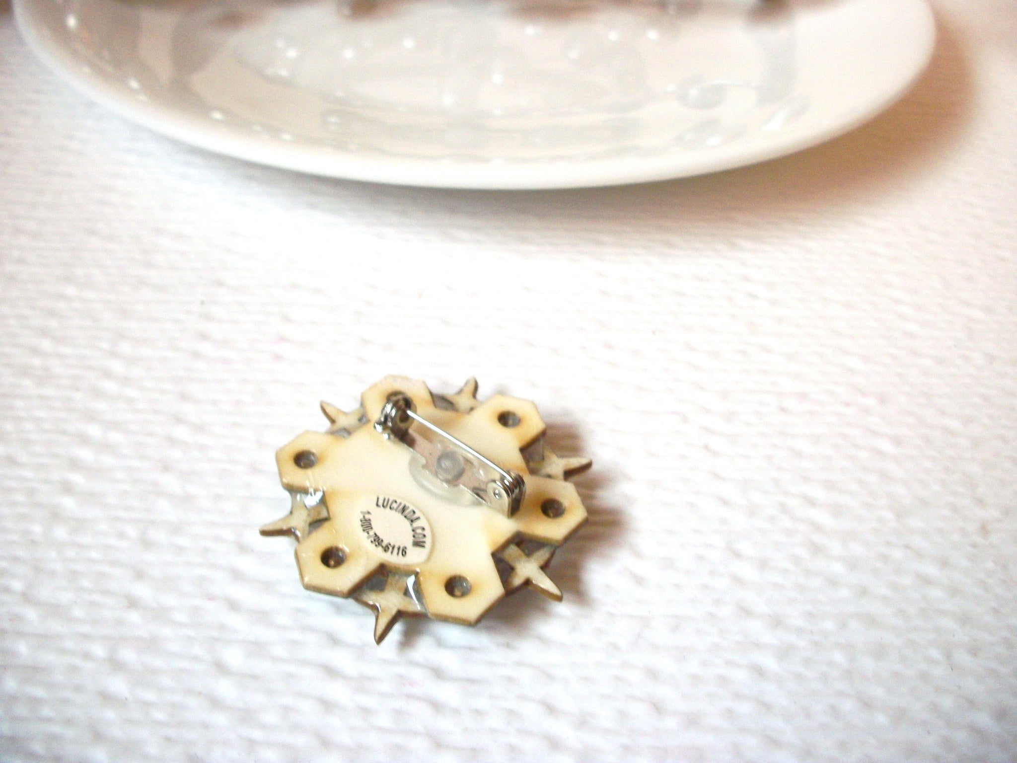 Rare Vintage Lucinda Snowflake Pins By Lucinda 110220