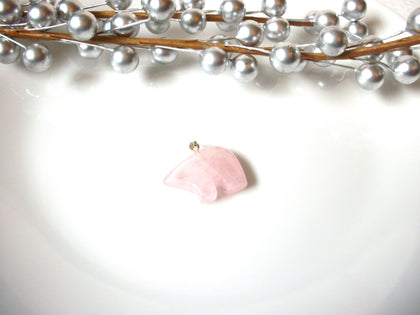 Native American Zuni Rose Quartz Pendant 110120