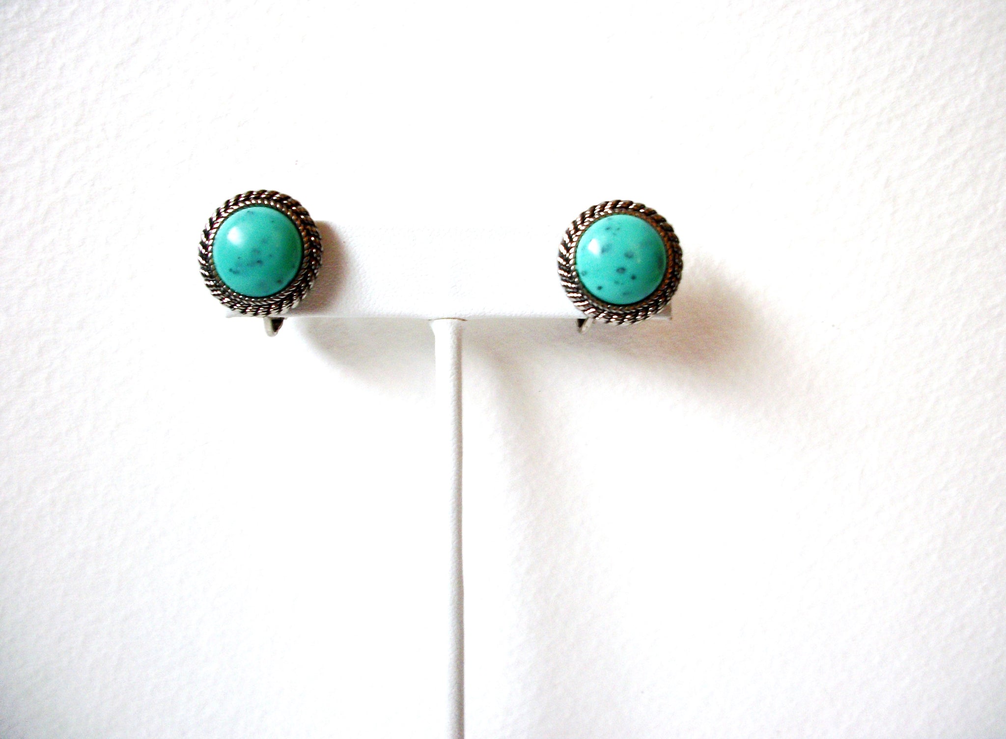 Vintage Southwestern Inspired Turquoise Earrings 110220