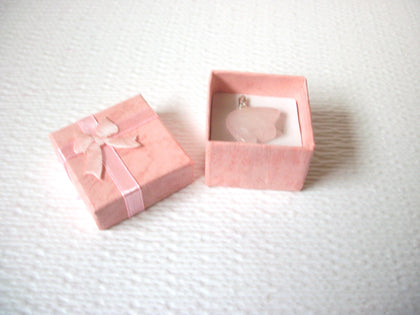 Native American Zuni Rose Quartz Pendant 110120