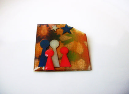 Lucinda People Pins, Little Family, Stars Shining, Lucinda Pins 61416