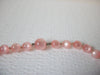 Vintage 1950s Pink Moonglow Necklace 110220