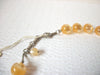 Vintage 1950s Golden Moonglow Necklace 110220