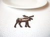 Vintage 1950 Moose Animal Brooch Pin