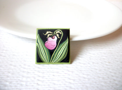 Vintage Flower Brooch Pin 110320