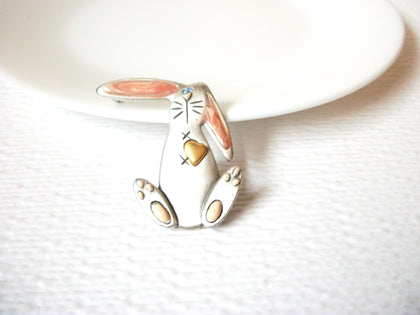 Vintage AJMC Bunny Brooch Pin 110320