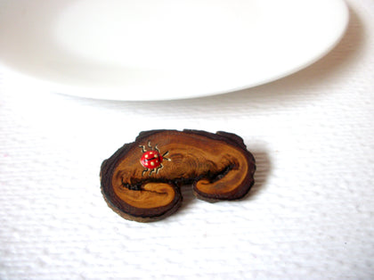 Vintage Ladybug Brooch Pin 110320