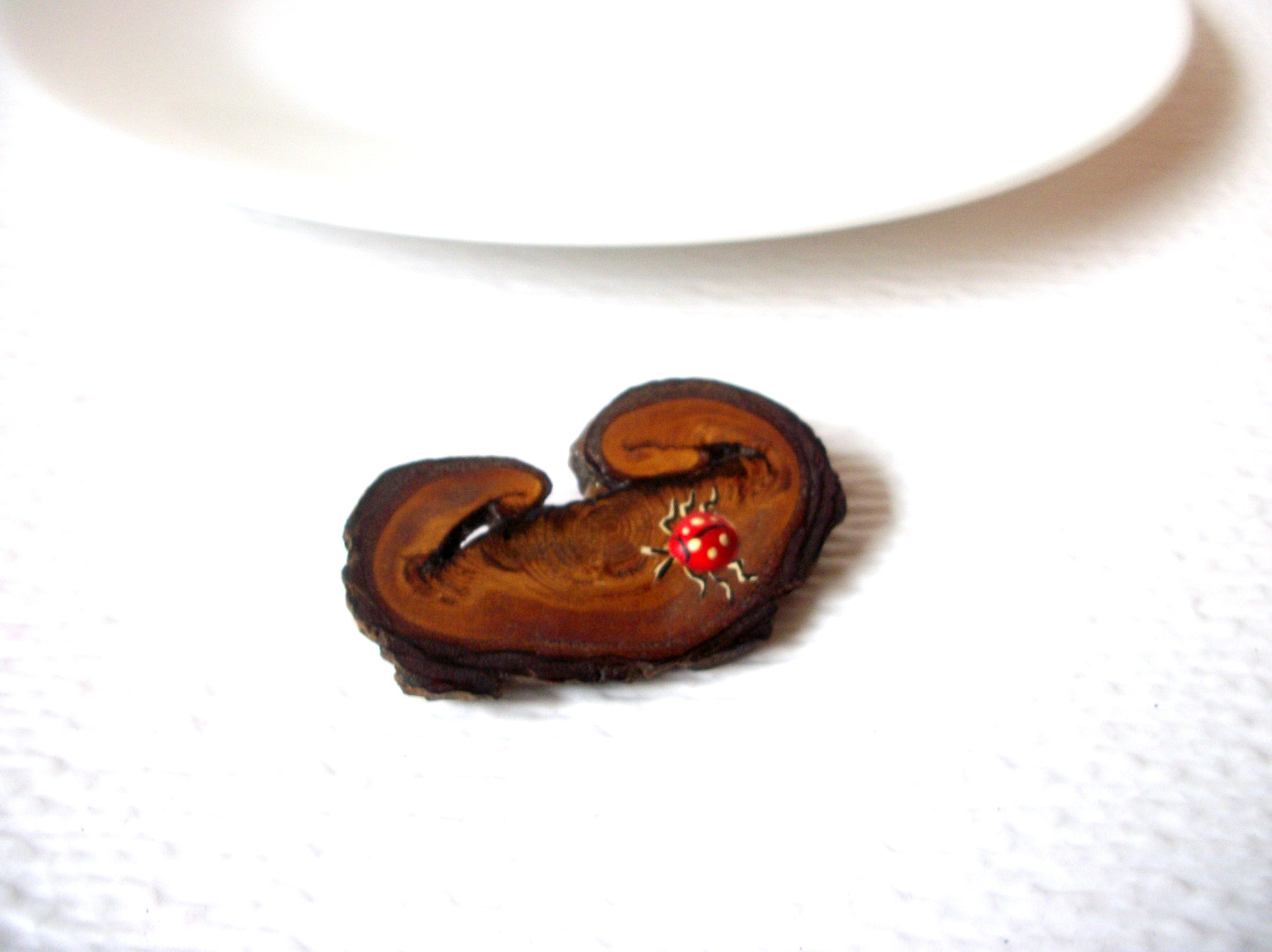 Vintage Ladybug Brooch Pin 110320
