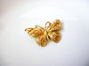 Art Deco Gold Toned Butterfly Pin Brooch 112916