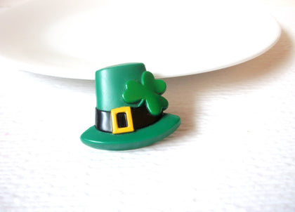 Vintage St Patrick Day Brooch Pin 110320