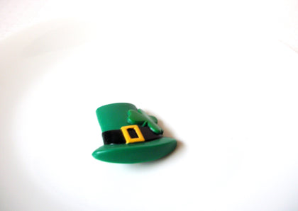 Vintage St Patrick Day Brooch Pin 110320