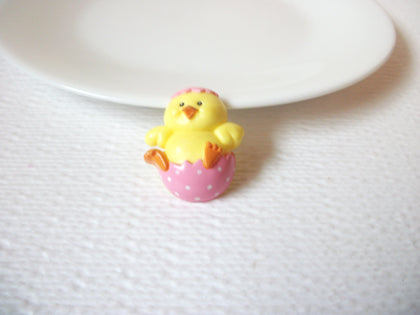 Vintage RUSS Baby Easter Brooch Pin 110320