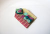 Lucinda Pins, Little People Pins, Glitter Pastels Heart Valentines Pins Brooches 112916