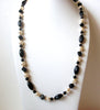 Vintage Faux Pearl Lucite Necklace 110320