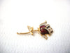 Red Rose Rhinestones Pin Brooch 112916