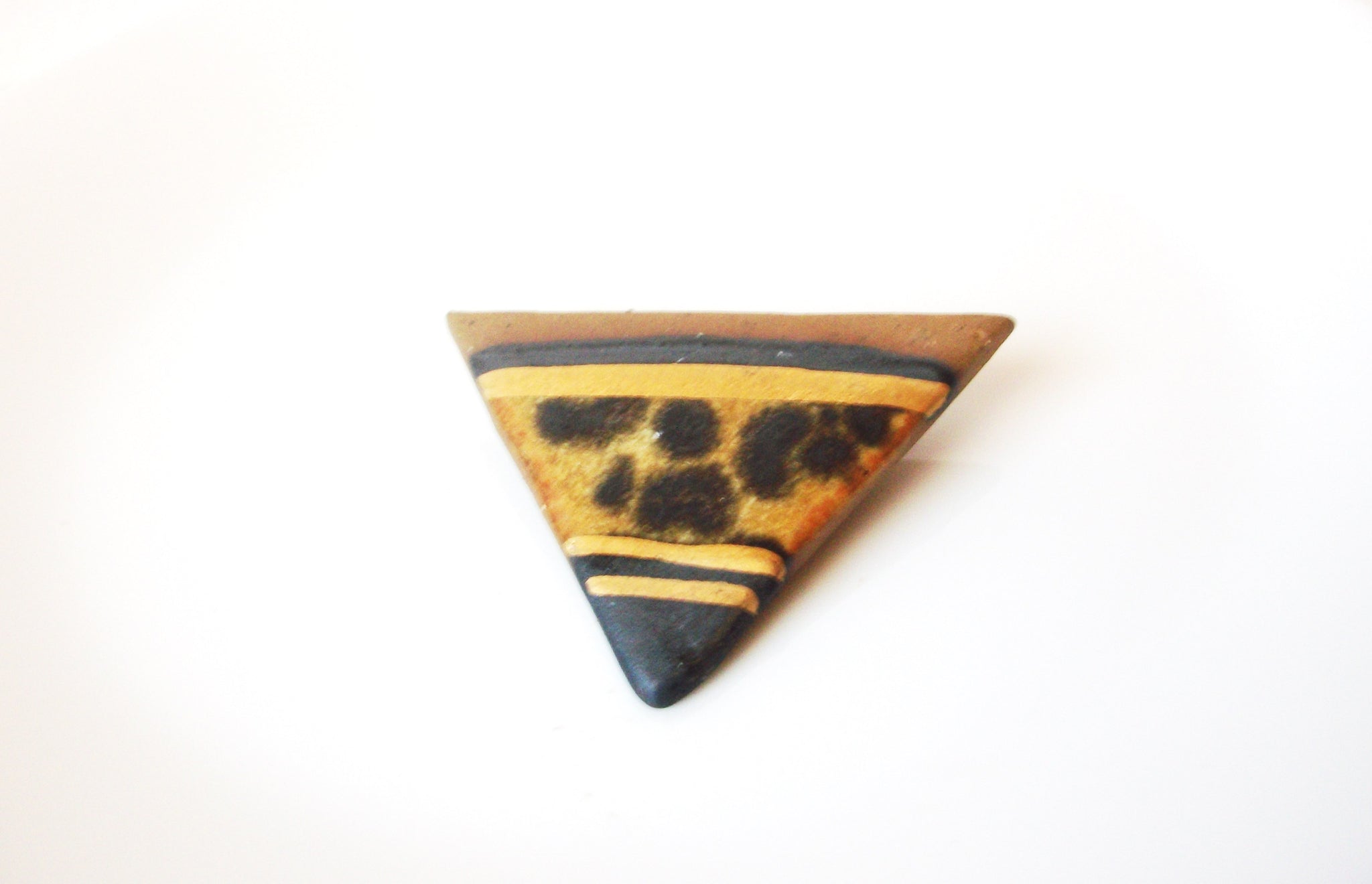 Vintage 1950 Stone Brooch Pin 110320