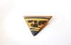 Vintage 1950 Stone Brooch Pin 110320