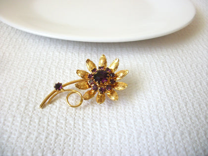 Vintage Flower Brooch 41120
